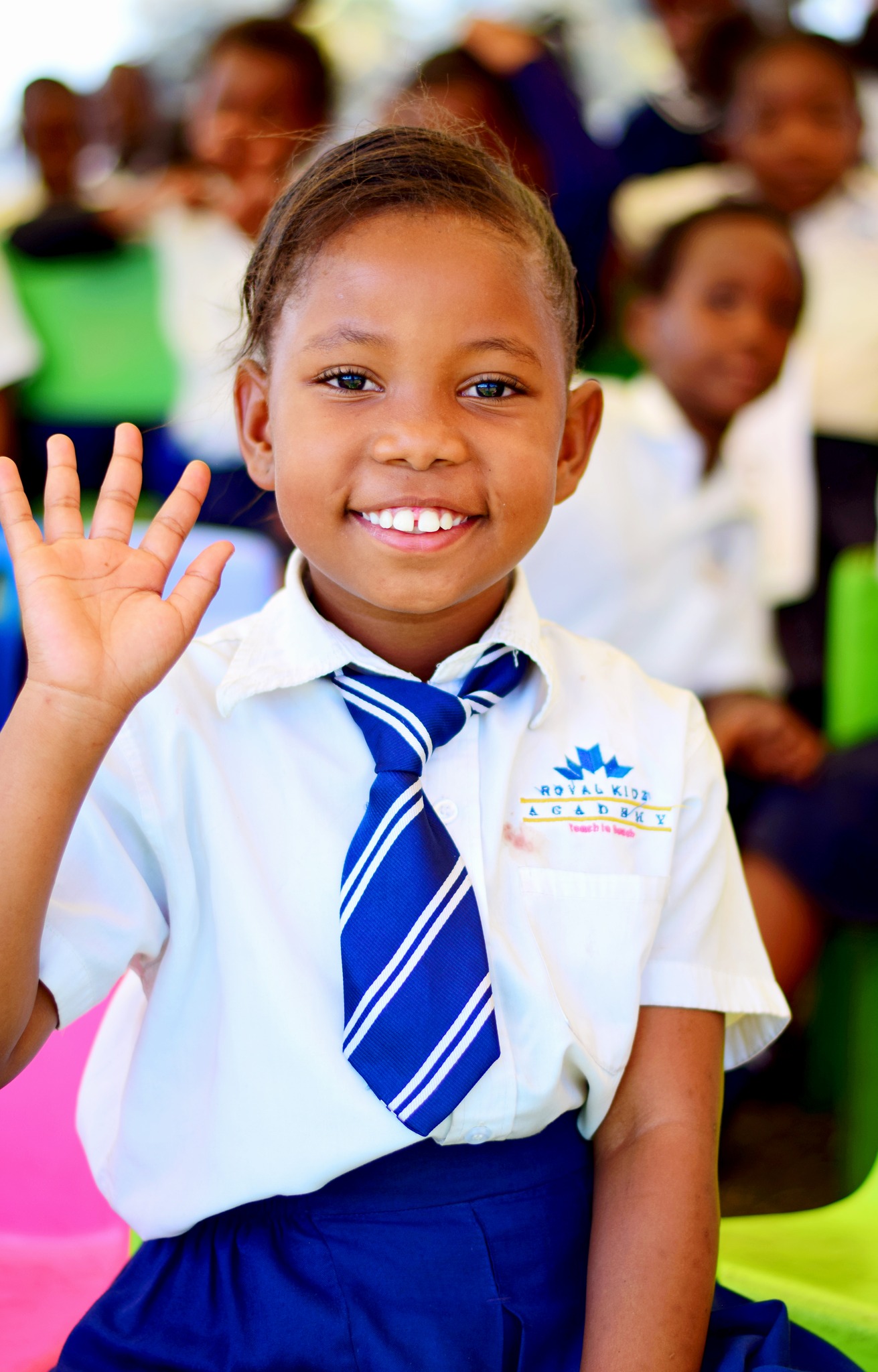 A Royal Kidz Academy learner